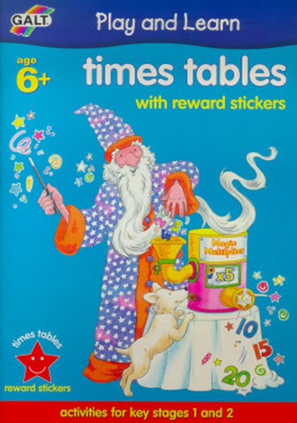 Picture of TIMES TABLES WITH REWARD STICKERS