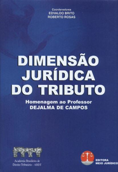 Picture of DIMENSAO JURIDICA DO TRIBUTO