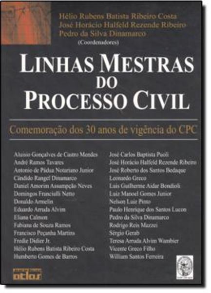 Picture of LINHAS MESTRAS DO PROCESSO CIVIL 