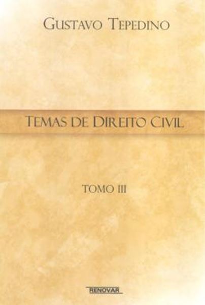 Picture of TEMAS DE DIREITO CIVIL - TOMO III