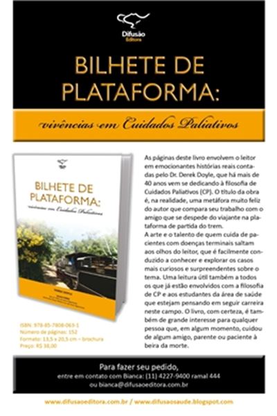 Picture of BILHETE DE PLATAFORMA - VIVENCIA EM CUIDADOS PALIATIVOS