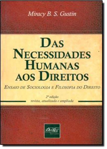 Picture of DAS NECESSIDADES HUMANAS AOS DIREITOS