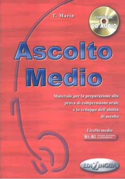 Picture of ASCOLTO MEDIO (B1-B2) - LIBRO DI CLASSE + AUDIO CD