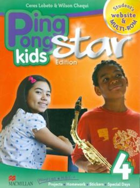 Picture of PING PONG KIDS STAR EDITION 4 - STUDENT´S BOOK WITH MULTI-ROM AND WEBSITE CODE