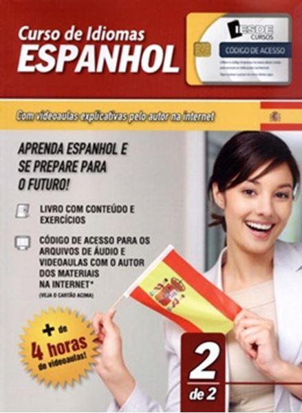 Picture of CURSO DE IDIOMAS ESPANHOL 2 DE 2 - CODIGO DE ACESSO PARA VIDEOAULAS