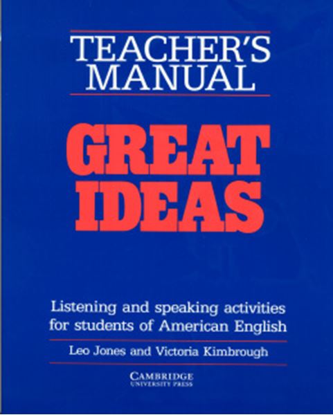 Picture of GREAT IDEAS - TEACHER`S MANUAL