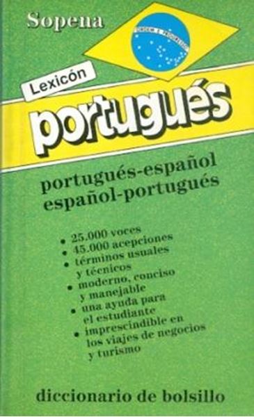Picture of SOPENA LEXICON PORTUGUES - DICCIONARIO DE BOLSILLO PORTUGUES-ESPANOL / ESPANOL-PORTUGUES