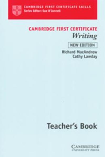 Picture of CAMBRIDGE FIRST CERTIFICATE WRITING TB N/E