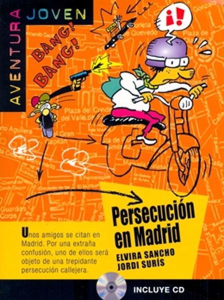 Picture of PERSECUCION EN MADRID - NIVEL A1 - LIBRO + CD AUDIO
