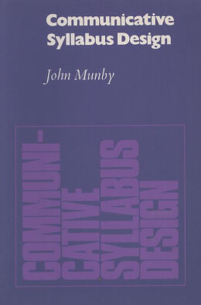 Picture of COMMUNICATIVE SYLLABUS DESIGN - BOOK