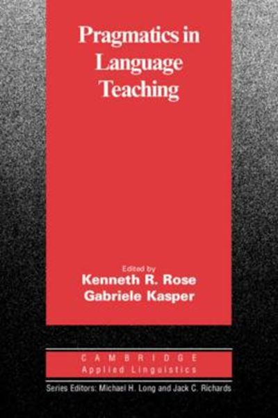 Picture of PRAGMATICS IN LANGUAGE TEACHING - PAPERBACK