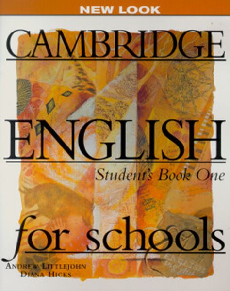 Picture of CAMBRIDGE ENGLISH FOR SCHOOLS 1 STUDENT´S BOOK