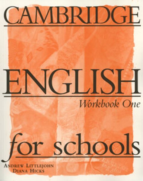 Picture of CAMBRIDGE ENGLISH FOR SCHOOLS 1 WORKBOOK