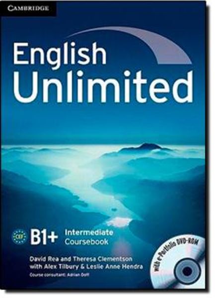 Picture of ENGLISH UNLIMITED INTERMEDIATE COURSEBOOK - 1ST ED