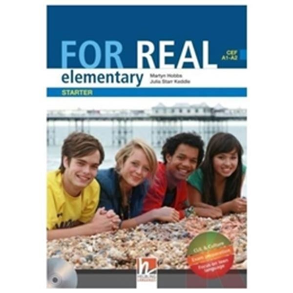 Picture of FOR REAL ELEMENTARY  STUDENT´S PACK STARTER + SB/WB + CD-ROM + CD