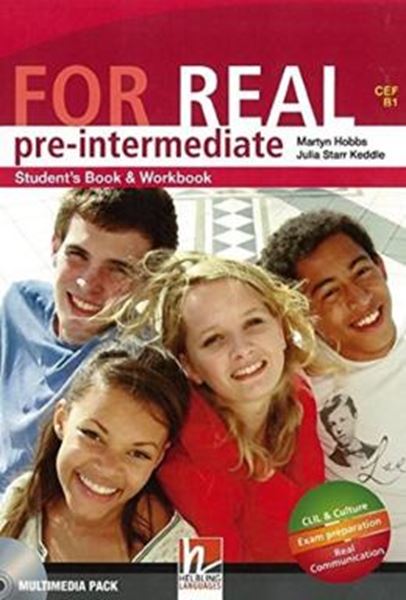 Picture of FOR REAL PRE-INTERMEDIATE SB/WB +CD-ROM + LINKS AUDIO CD