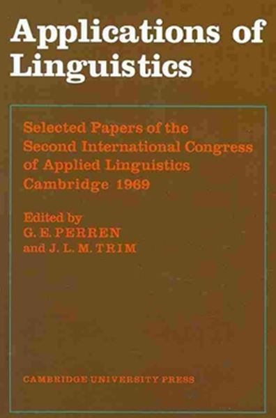 Picture of APPLICATIONS OF LINGUISTICS