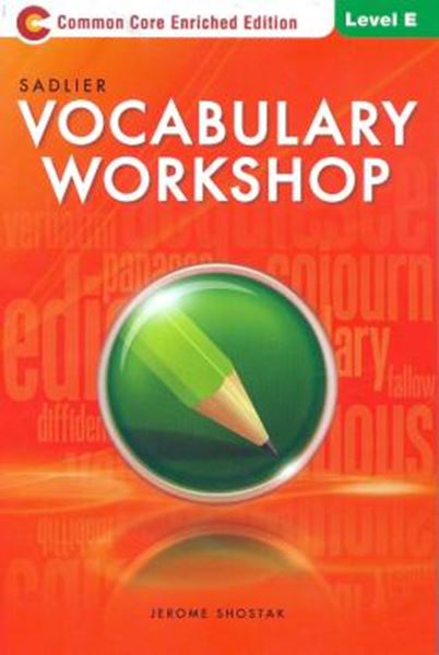 Picture of VOCABULARY WORKSHOP - LEVEL E