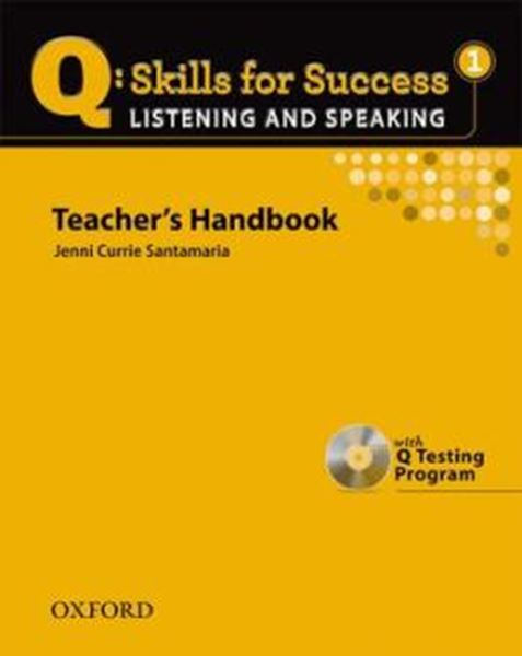 Picture of Q SKILLS FOR SUCCESS LISTENING AND SPEAKING 1 TEACHERS BOOK