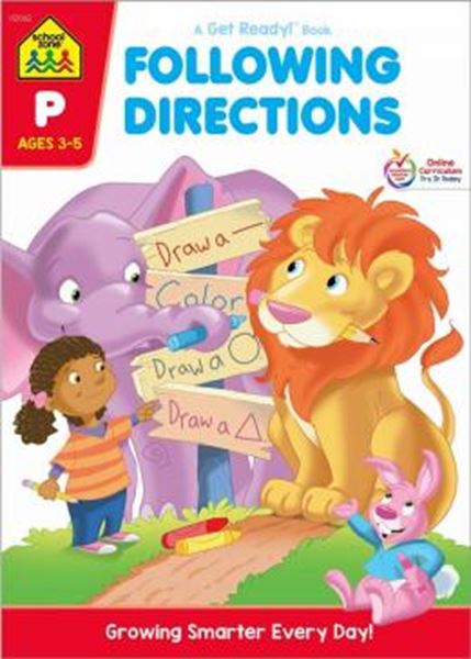 Picture of FOLLOWING DIRECTIONS - PRESCHOOL WORKBOOK