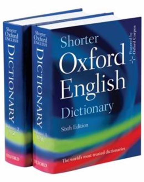 Picture of SHORTER OXFORD ENGLISH DICTIONARY - 2 VOLUMES - 6TH ED