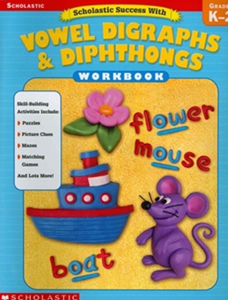 Picture of SCHOLASTIC SUCCESS WITH VOWEL DIGRAPHS & DIPHTHONGS - FLOWER /MOUSE - B (GRADES K-2)