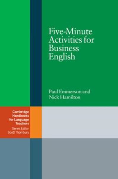 Picture of FIVE-MINUTE ACTIVITIES FOR BUSINESS ENGLISH 