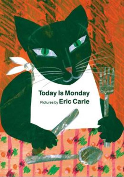Picture of TODAY IS MONDAY - BOARD BOOK
