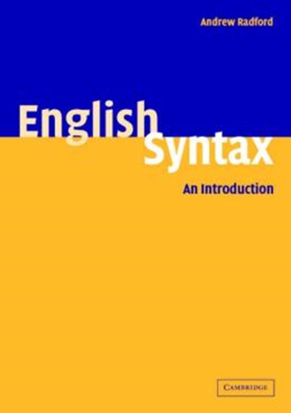 Picture of ENGLISH SYNTAX - INTRODUCTION, AN 