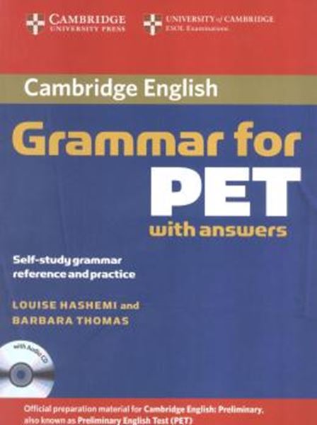 Picture of CAMBRIDGE GRAMMAR PET BOOK WITH ANSWER + CD
