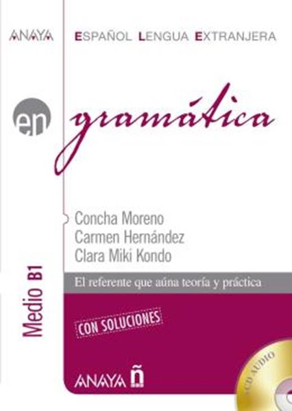 Picture of ANAYA ELE EN GRAMATICA - MEDIO B1 CON SOLUCIONES - 2ª ED
