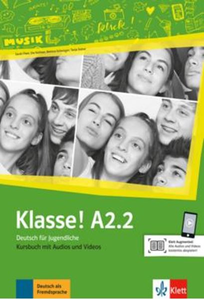 Picture of KLASSE! A2.2 KURSBUCH MIT AUDIOS UND VIDEOS