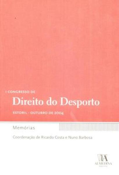 Picture of I CONGRESSO DE DIREITO DO DESPORTO