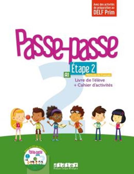 Picture of PASSE - PASSE 2 - ETAPE 2 - LIVRE + CAHIER + CD