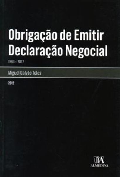 Picture of OBRIGACAO DE EMITIR DECLARACAO NEGOCIAL - 1963-2012
