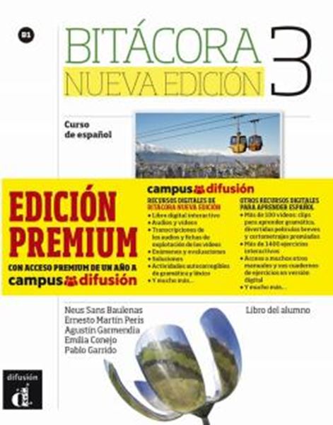 Picture of BITACORA 3 - LIBRO DEL ALUMNO ED. PREMIUM + MP3 - 2ª ED