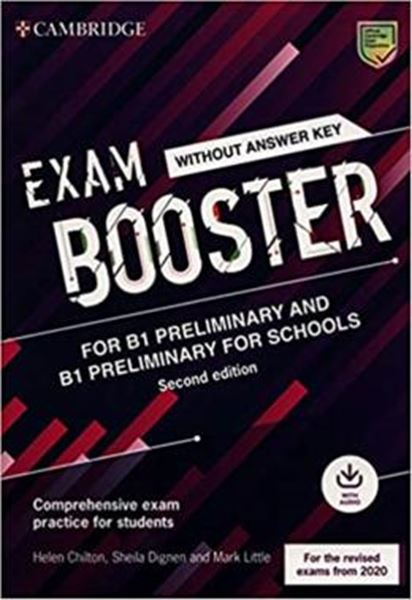 Picture of EXAM BOOSTER FOR B1 PRELIMINARY AND B1 PRELIMINARY FOR SCHOOLS WITHOUT ANSWER KEY WITH AUDIO - COMPREHENSIVE EXAM PRACTICE FOR STUDENTS - 2ND ED.