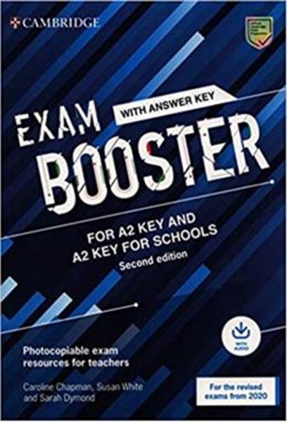 Picture of EXAM BOOSTER FOR A2 KEY AND A2 KEY FOR SCHOOLS WITH ANSWER KEY WITH AUDIO - PHOTOCOPIABLE EXAM RESOURCES FOR TEACHERS - 2ND ED.