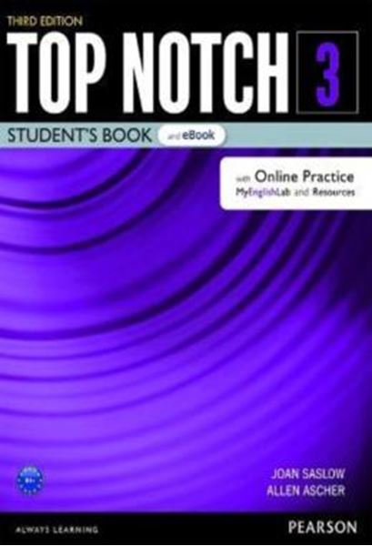 Picture of TOP NOTCH 3 STUDENT BOOK + MEL + EB + OP + DR + APP - 3RD ED