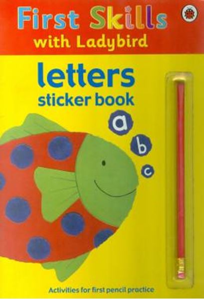 Picture of LETTERS STICKER BOOK