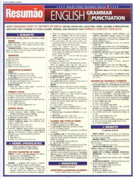 Picture of RESUMAO - ENGLISH GRAMMAR E PUNCTUATION