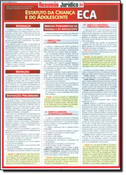 Picture of RESUMAO - ESTATUTO ECA - 2ª ED.