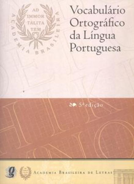 Picture of VOCABULARIO ORTOG DA LINGUA PORT- VOLP CAPA BROC          