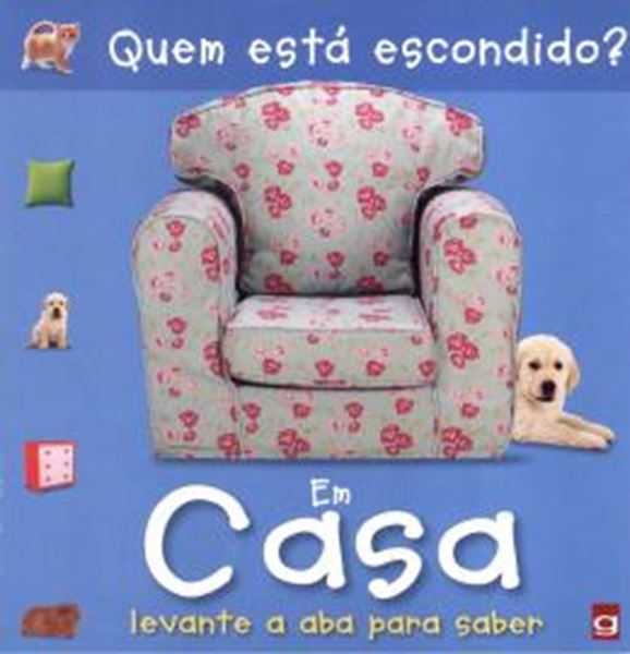 Picture of QUEM ESTA ESCONDIDO EM CASA - LEVANTE A ABA PARA SABER
