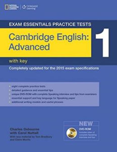 Picture of EXAM ESSENTIALS PRACTICE TEST - CAMBRIDGE ENGLISH - ADVANCED 1 WITH DVD-ROM WITH KEY - 3RD ED