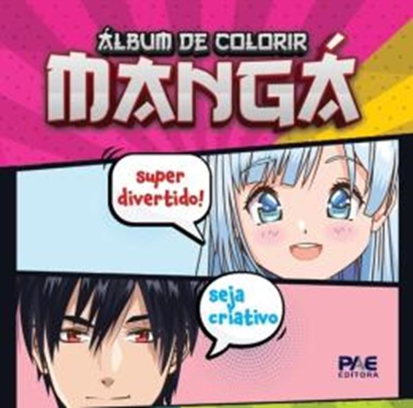 Picture of ALBUM DE COLORIR - MANGA
