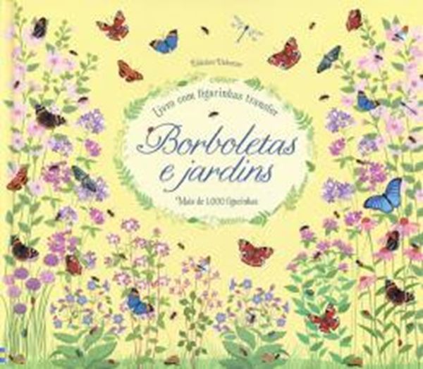 Picture of BORBOLETAS E JARDINS - LIVRO COM FIGURINHAS