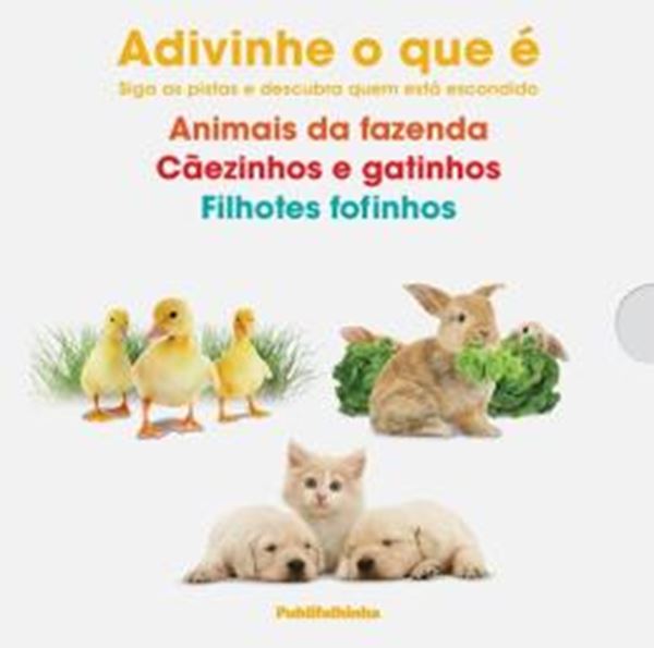 Picture of ANIMAIS SELVAGENS - CAEZINHOS E GATINHOS - FILHOTES FOFINHOS - KIT ADVINHE O QUE E - 3