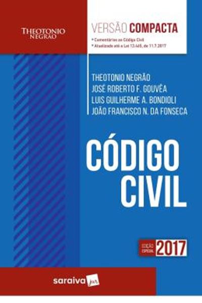 Picture of CODIGO CIVIL - EDICAO ESPECIAL 2017 - VERSAO COMPACTA