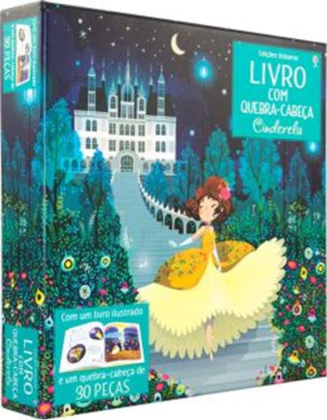 Picture of CINDERELA - LIVRO COM QUEBRA-CABECAS